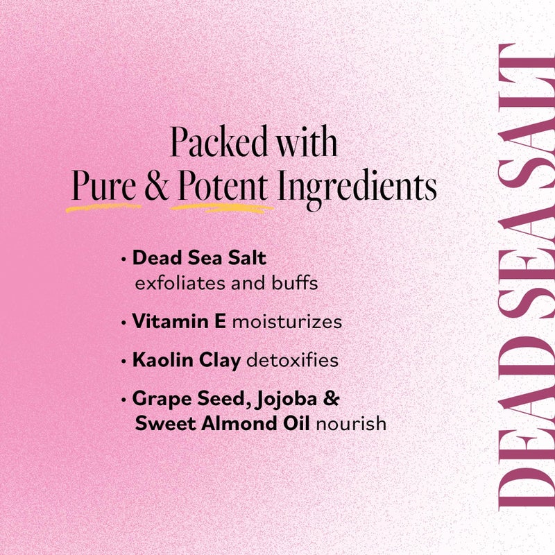 derma-e DERMA E Microdermabrasion Scrub with Dead Sea Salt & Citrus Essential Oils â€“ Facial Exfoliating Scrub Smooths, Revitalizes and Renews â€“ Ideal for Scars and Wrinkles, 2oz - Image 3