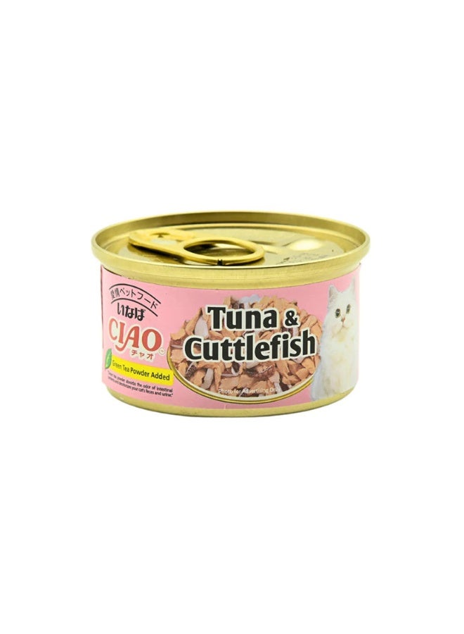 Ciao White Meat Tuna With Cuttlefish In Jelly 75gms