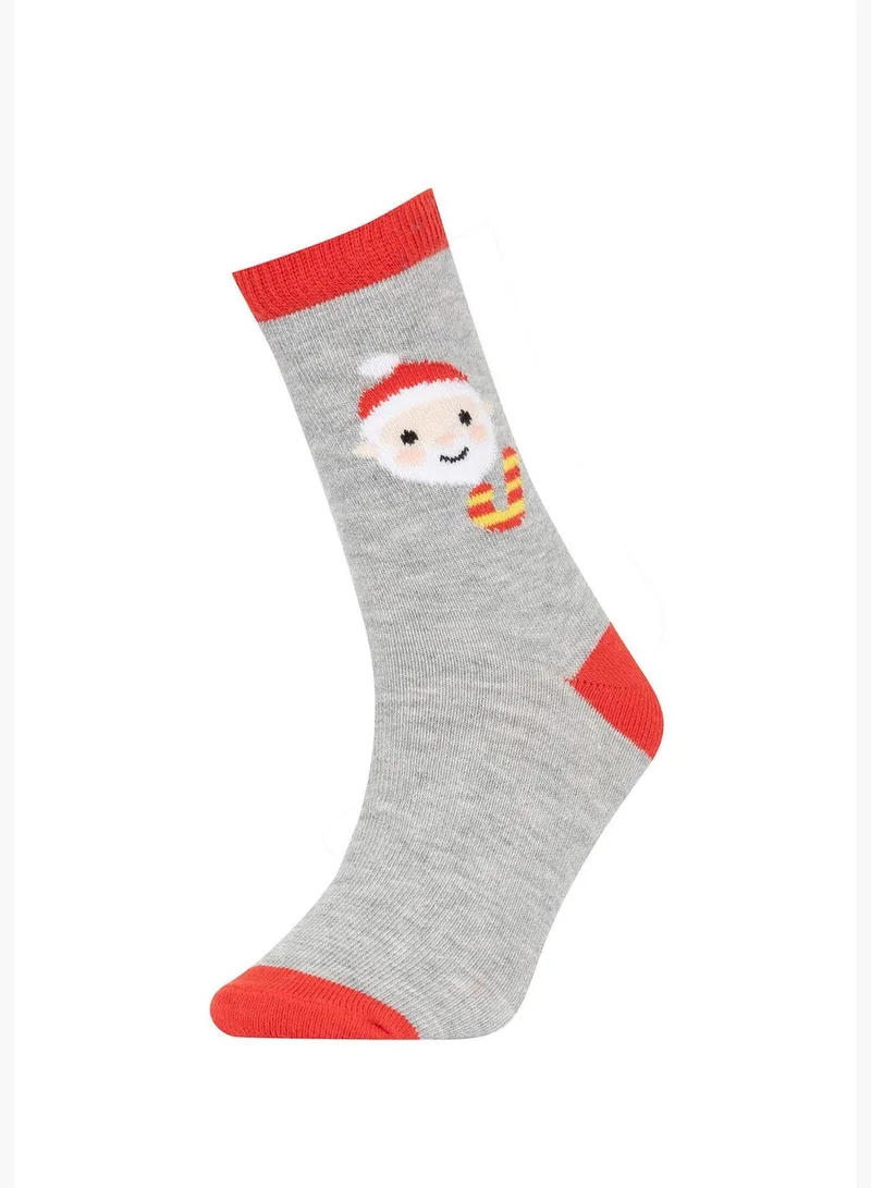 DeFacto New Year 3 Pack Boy High Cut Socks