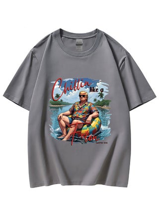 New Trump Print Short Sleeved Shirt - pzsku/Z6389D65CE760AC19BD47Z/45/_/1721207373/a6b1d187-9c91-4cdc-8a2d-270d1a3b2434
