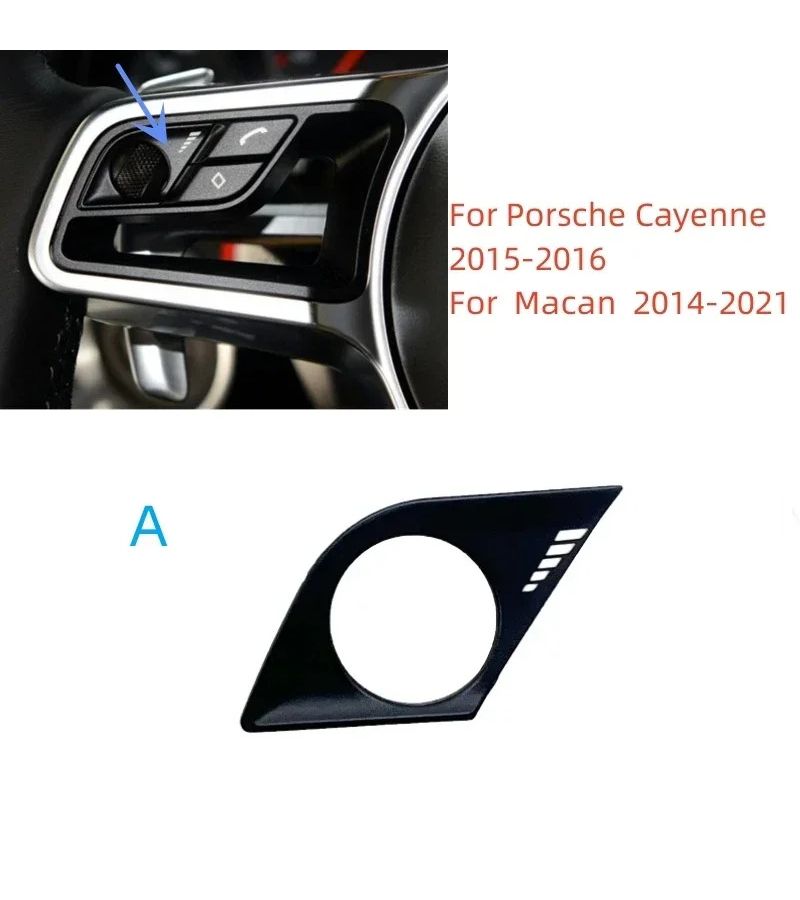 Multifunction Steering Wheel Radio Control Switch For Porsche Cayenne 2015 2016 Macan 2014 2021 Model E - Image 5