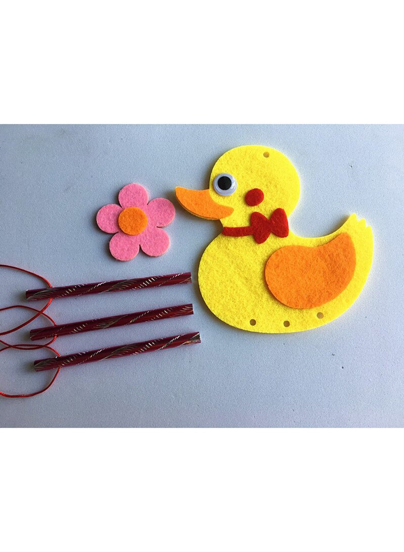 NIBEMINENT Handmade Hangings Duck Wind Chimes 17cm - Image 4