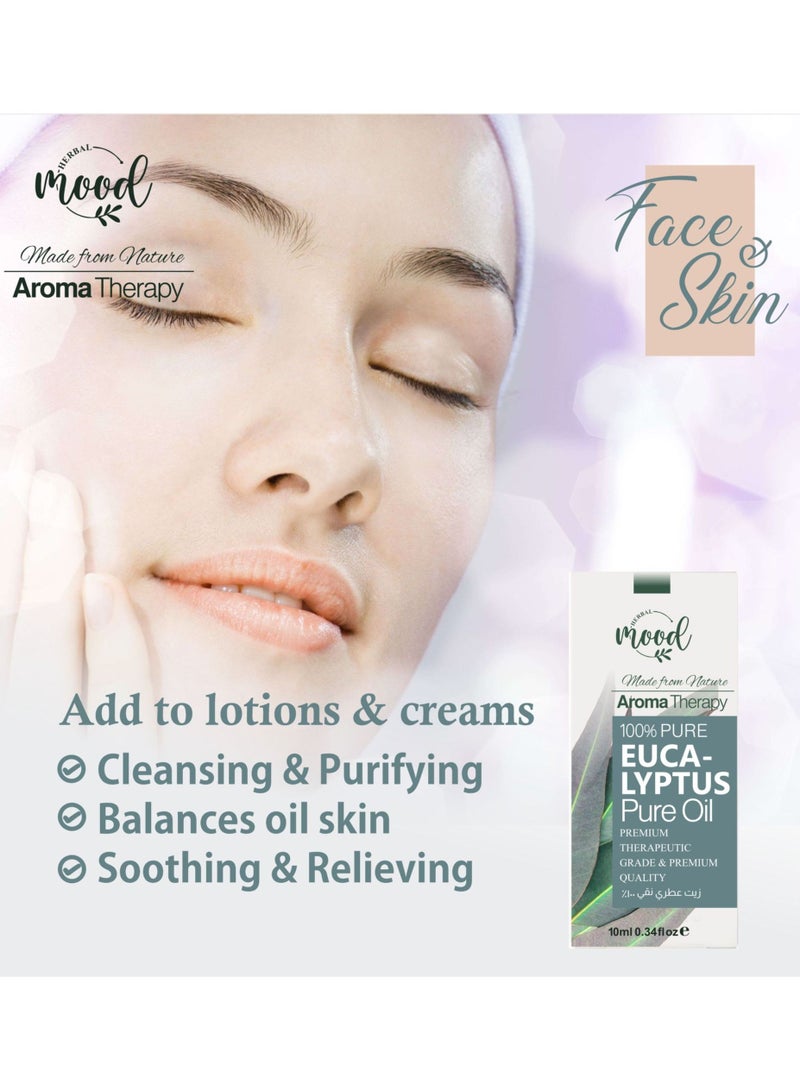 HERBAL mood Pure Eucalyptus essential oil 100%  - Image 2
