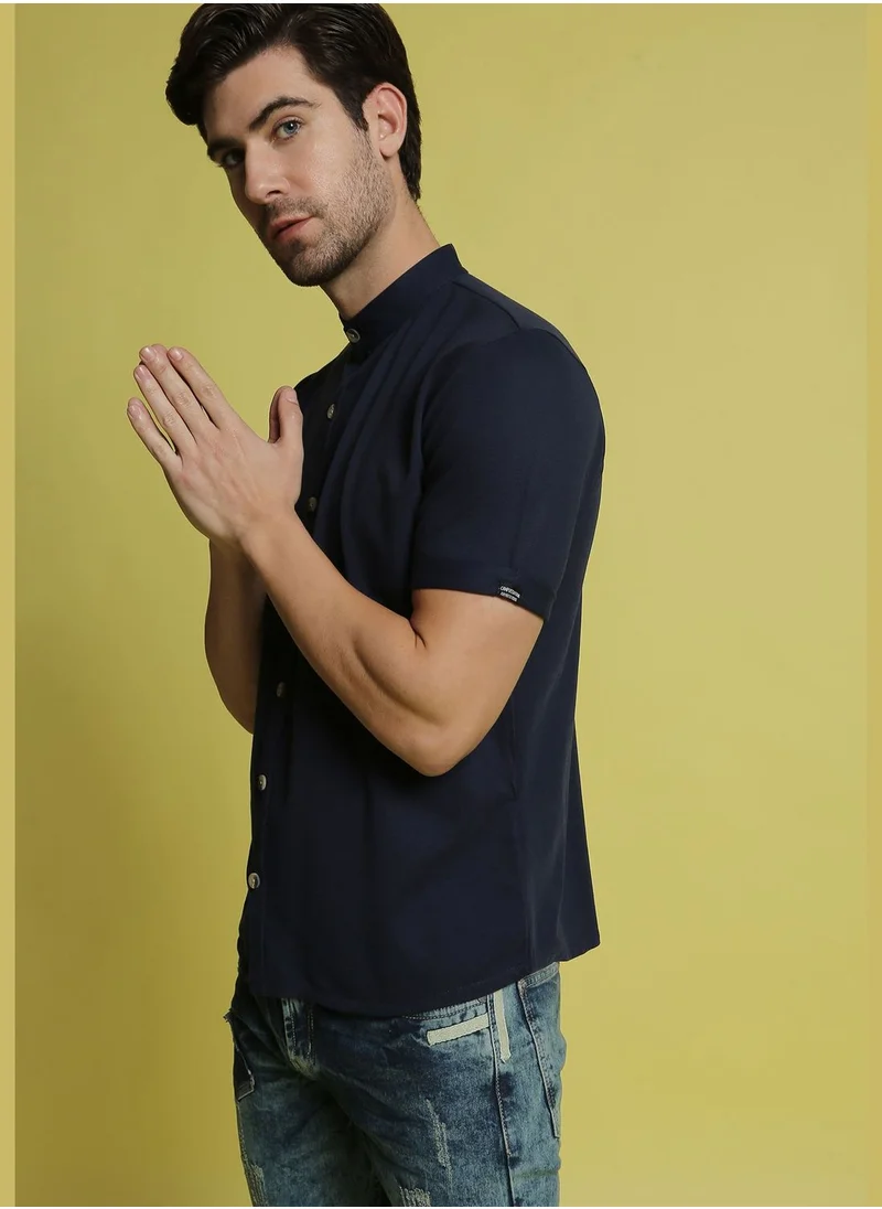 Campus Sutra Short Sleeve Shirt