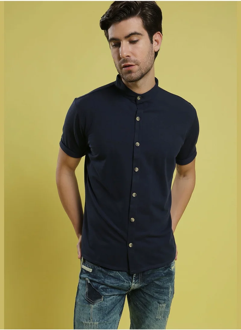 Campus Sutra Short Sleeve Shirt