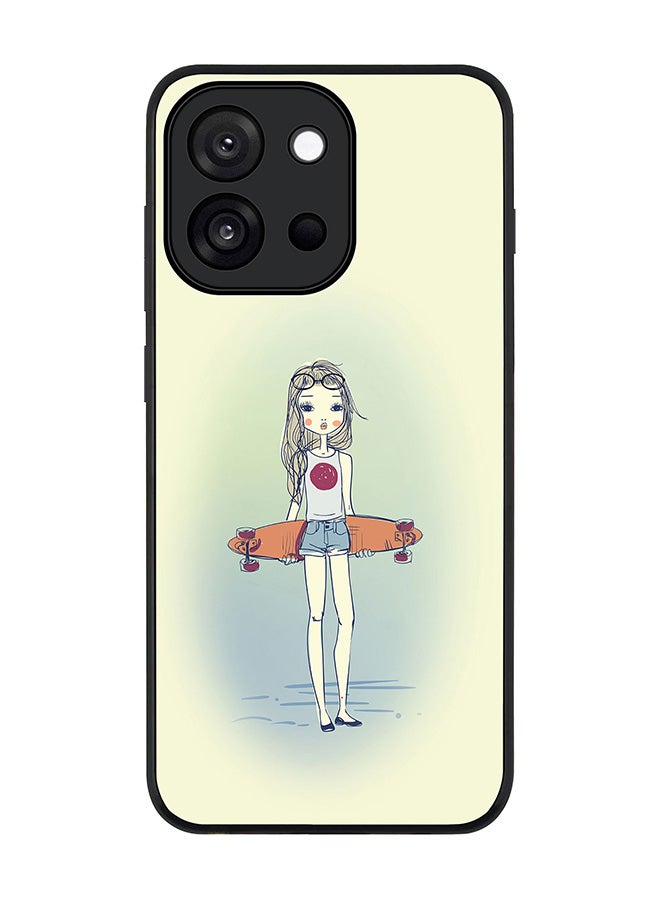 Stylizedd For OnePlus 13s / 13T Case,Slim fit Camera Protection, Shockproof Thin Phone cover  - Skater Girl