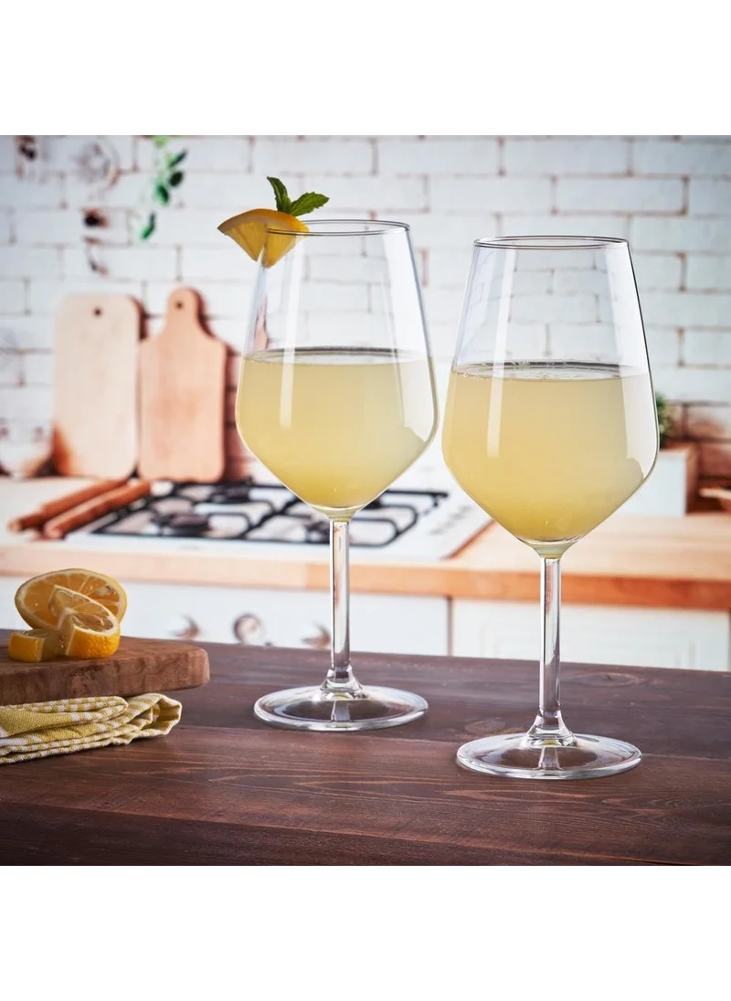 Paşabahçe 440065 Allegra Footed Glass - Footed Glass 2 Lid 490CC