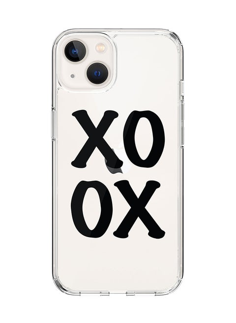 Classic Clear Case for Apple iPhone 15 Hybrid Soft Case Flexible Edges Anti Drop TPU PC Gel Thin Transparent Cover [ Designed for Apple iPhone 15 ] - XOXO
