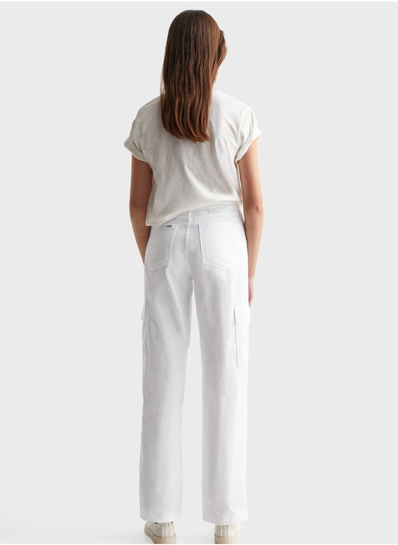 MANGO - Kids Essential Cargo Pants - Image 1