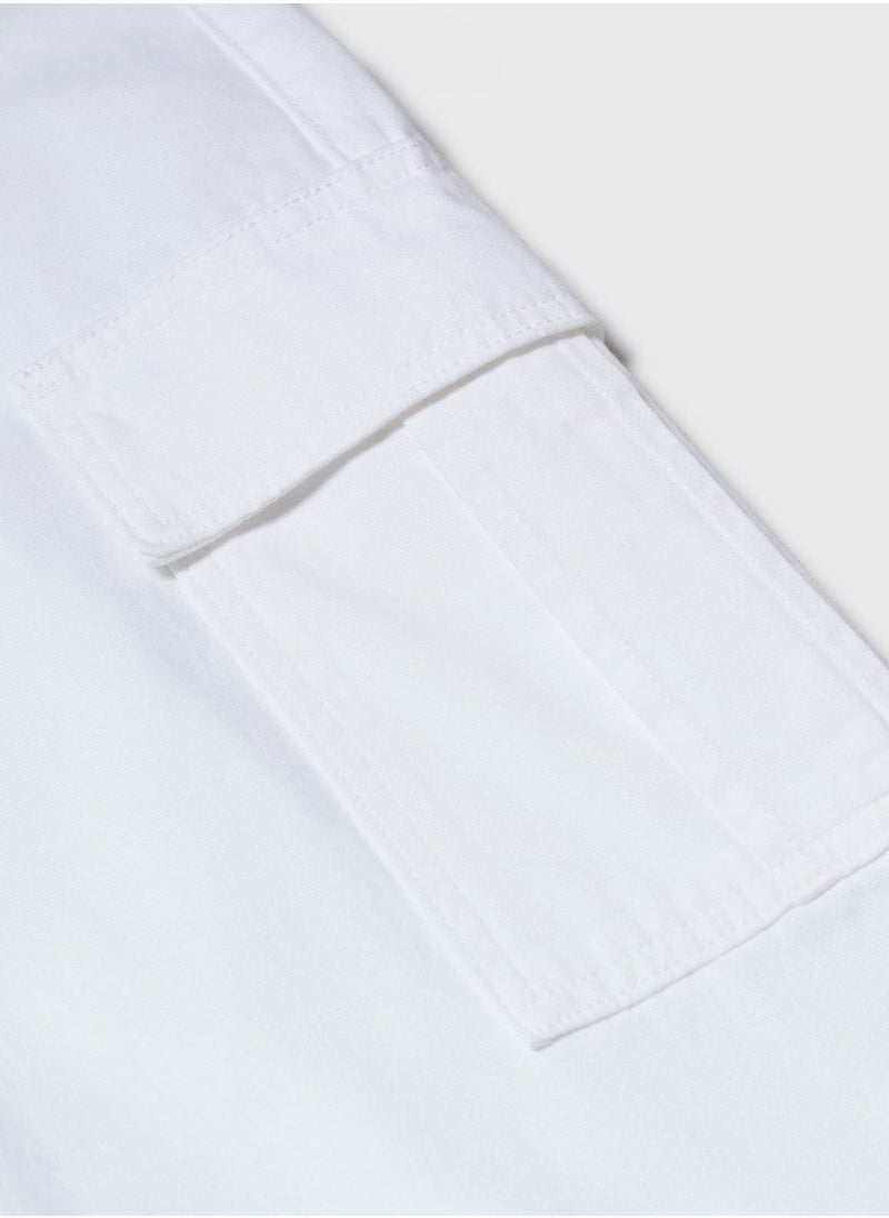 MANGO - Kids Essential Cargo Pants - Image 1