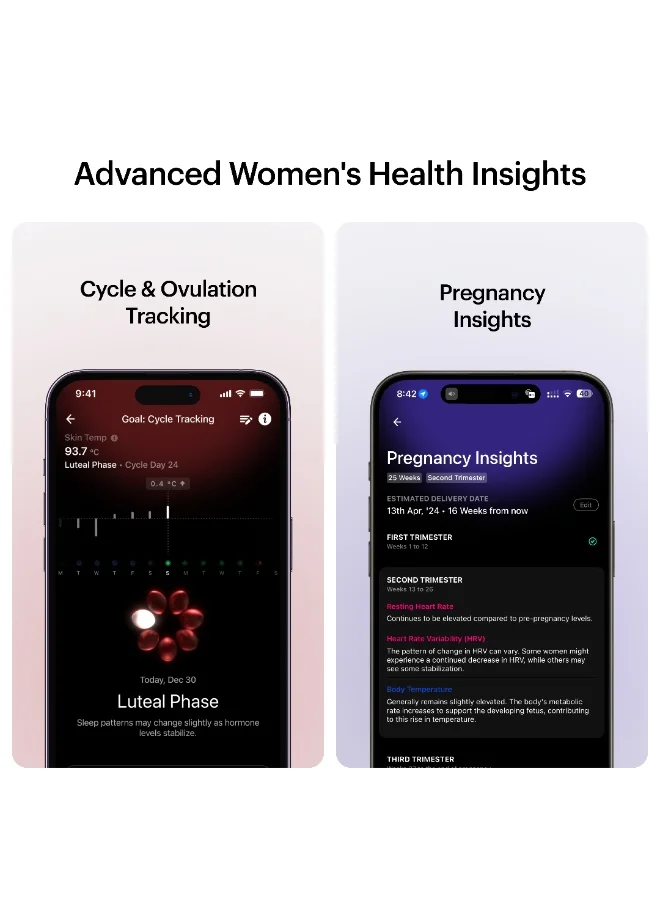 ULTRAHUMAN Ring AIR - Advanced sleep-tracking wearable, HRV & Temperature Monitoring,Track workout, movement & recovery, Water resistant, 6 Days Battery Life with Lifetime Free Subscription (Size 5)