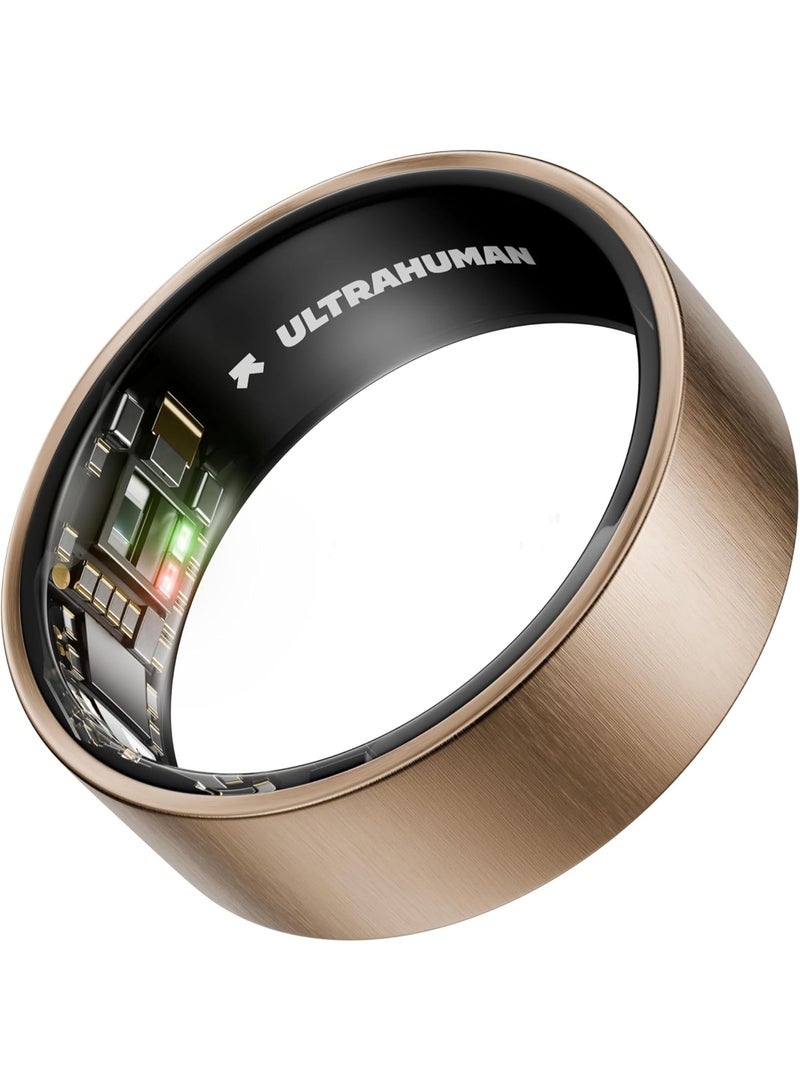 ULTRAHUMAN Ring AIR - Advanced sleep-tracking wearable, HRV & Temperature Monitoring,Track workout, movement & recovery, Water resistant, 6 Days Battery Life with Lifetime Free Subscription (Size 5)  - Image 1
