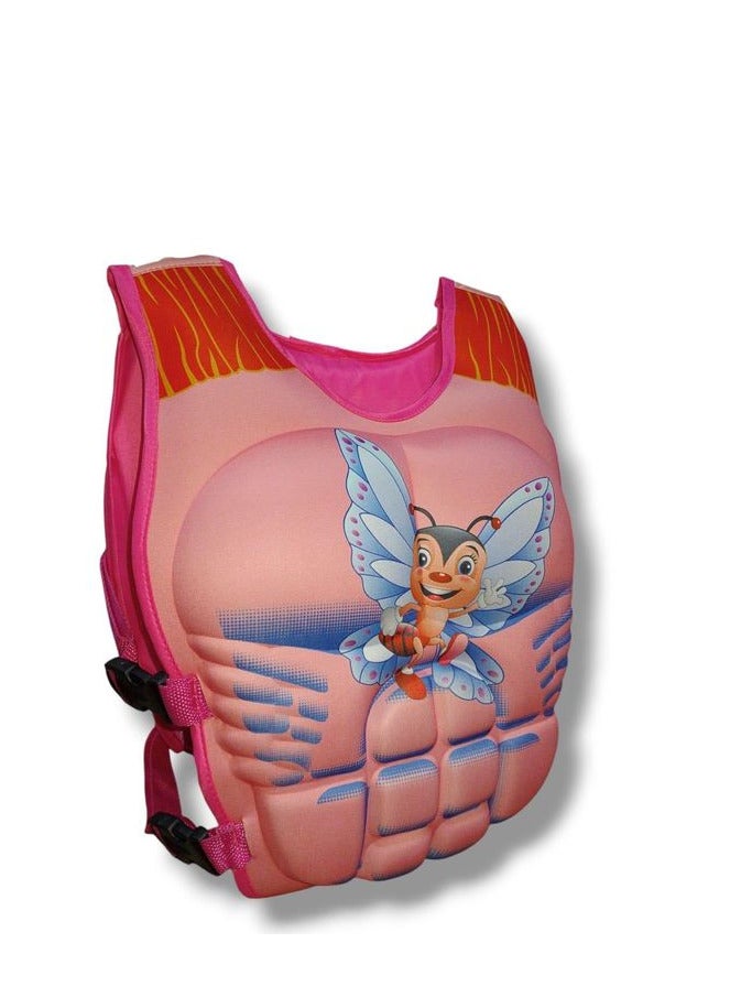 Bee Kids 3D Life Vest Jacket For Swimming – Ages 4 To 8 – High Quality & Safe Floatation Aid For Summer - Image 1