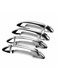 Dreamseek 8Pcs Door Handle Cover Compatible with VW Volkswagen Passat B6/3C 2006 2007 2008 2009 2010,CC 2009 2010 2011 2012 Exterior ABS Molding Trim Decoration Protector(Chrome)  - Image 2