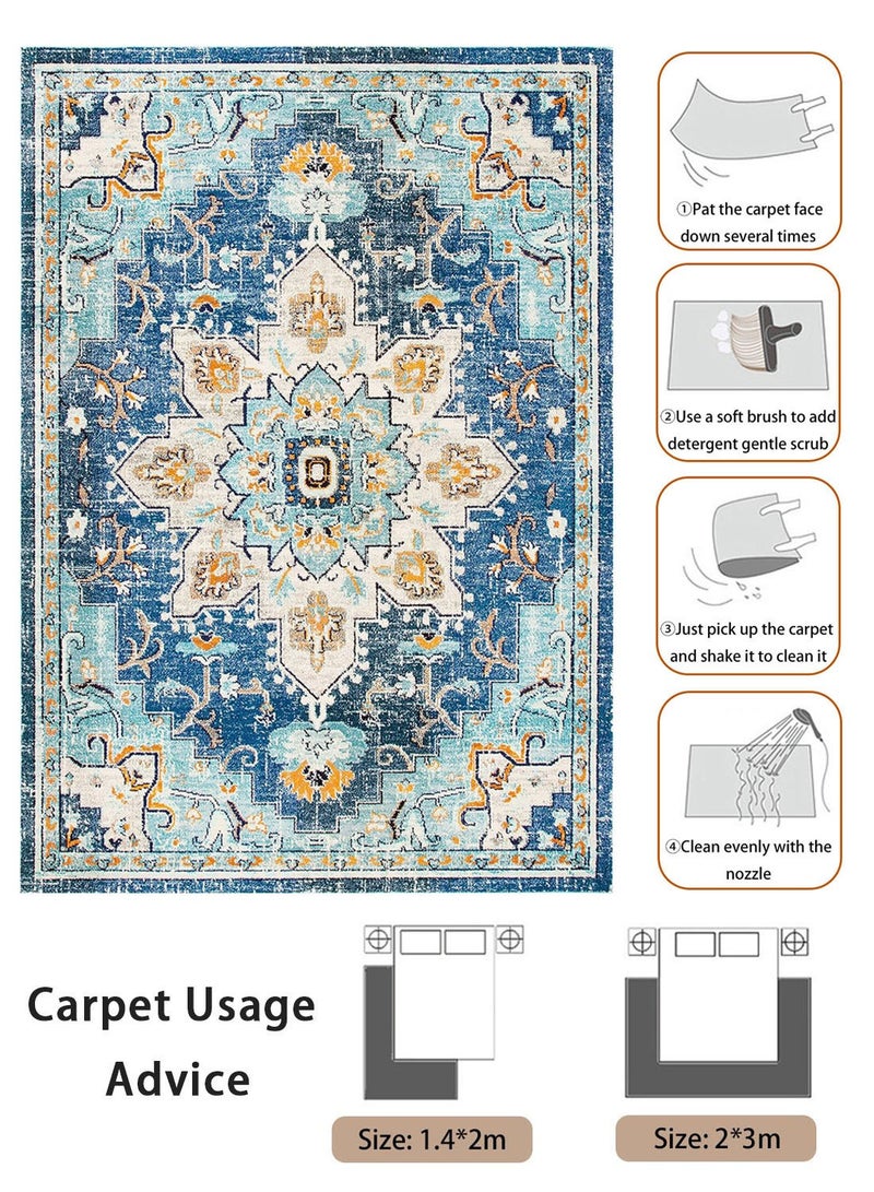 EqiEch Sofa Carpe, Modern Style Living Room Rugs, Non-Slip Sofa Rugs, Washable Living Room Rugs, Various Sizes  - Image 5