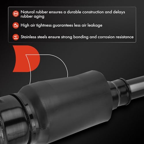 A-Premium Rear Right Air Suspension Shock Strut Compatible with Lexus LS430 2001 2002 2003 2004 2005 2006 V8 4.3L, Passenger Side, Replace# 4808050140, 4808050130 - Image 4