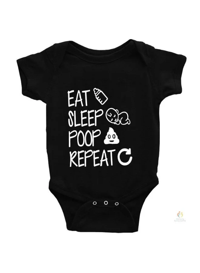 Matching Family Outfits Baby Romper Printed Bodysuit | Soft Cotton Newborn Jumpsuit for Boys & Girls | Funny Infant Clothing