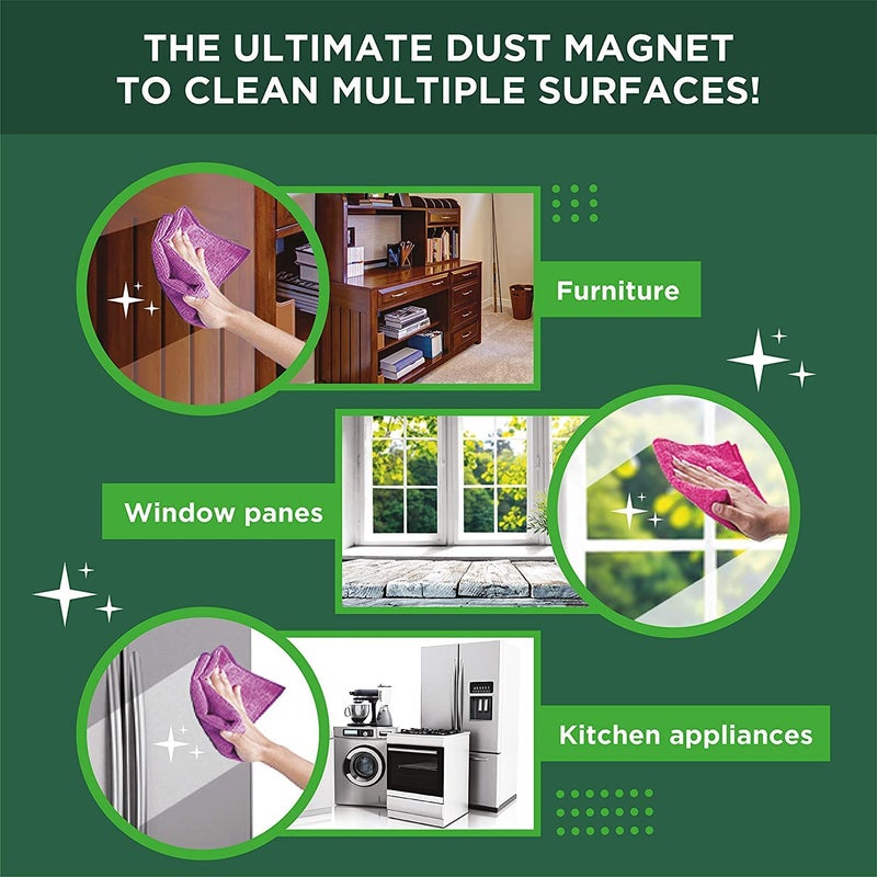 AUTOFRILL منشفة ميكروفايبر AUTOFRILL للسيارة 40x40 سم 240 GSM مناشف متعددة الاستخدامات منشفة تنظيف المطبخ مناشف ميكروفايبر للسيارات والدراجات (2 قطعة) - Image 5