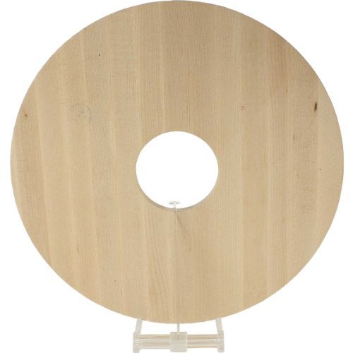 Ekena Millwork 16"OD x 3 7/8"ID x 1 1/8"P Carved Berkshire Ceiling Medallion, Red Oak (Fits Canopies up to 5 1/4") - Image 4