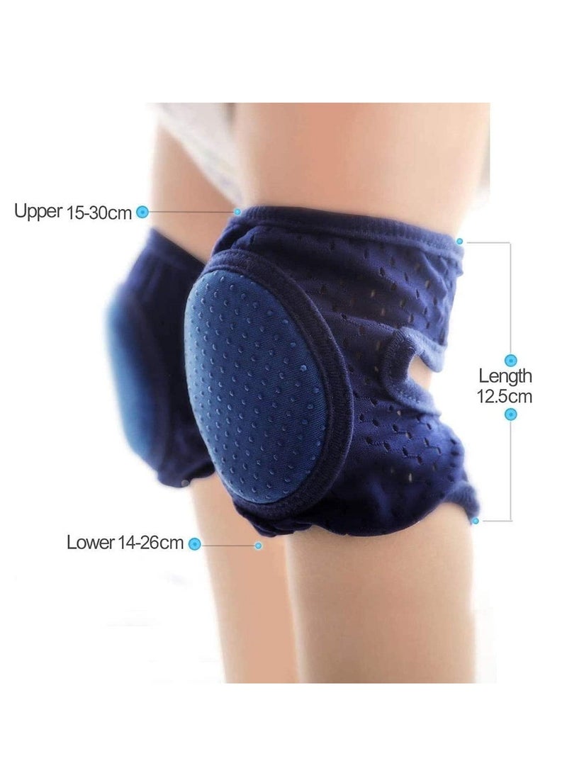 Anti-Slip Baby Crawling Knee Socks for Infants and Toddlers Soft Cotton with Grip Pads 3 Pairs Ideal Gift for Newborns - Image 5