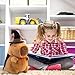 Ditucu Cute Capybara Plush with Magic Top Hat Costume 13 inch Capibara Stuffed Animal Soft Plushies Toys Hugging Gifts for Kids Brown - Image 4