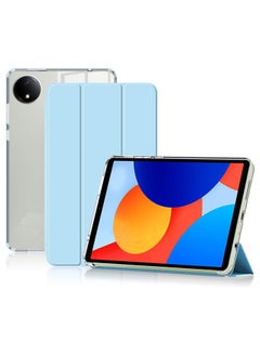 جهاز Xiaomi Redmi Pad SE بشاشة 8.7 بوصة (2024)، مصنوع من الإكريليك وهو شفاف ومضاد للصب اللون، غطاء لجهاز الكمبيوتر المحمول شفاف، مع قابلية النوم/الإيقاظ التلقائي، لسلة زاوية متعددة.