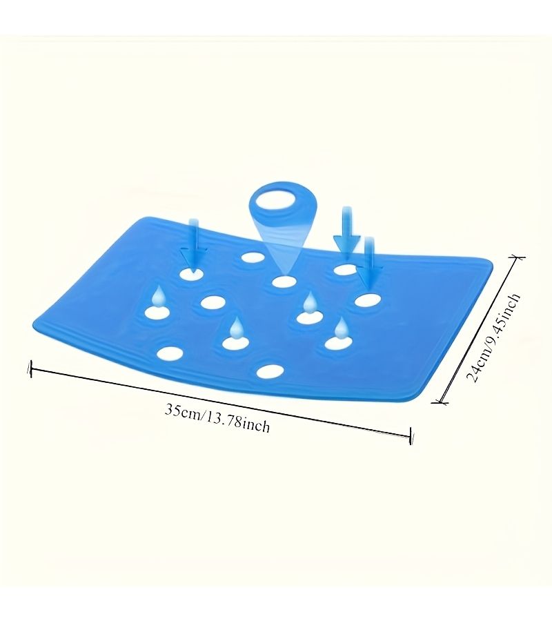 1pc Bath Anti Slip Cushion Ergonomic Design for Shower Safety Disabled Pregnant Women - Image 3