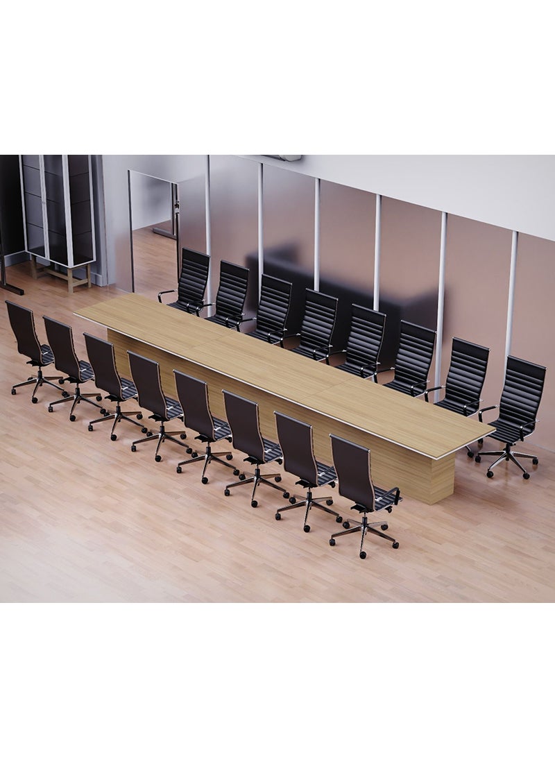 Mahmayi Mahmayi Stylish Conference Table for Office, Office Meeting Table, Conference Room Table (Coco Bolo, 600)  - Image 1