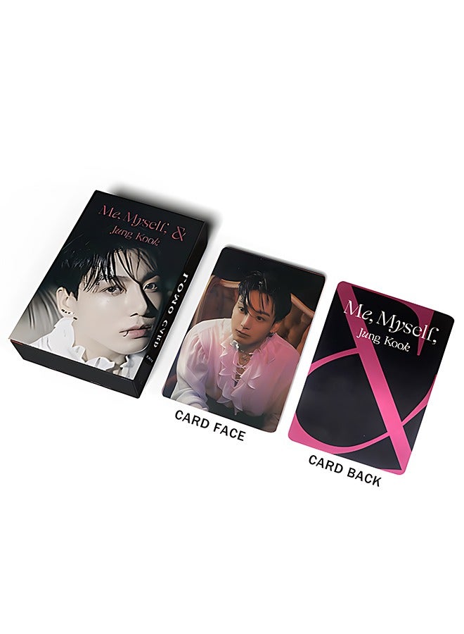 Generic 55 Piece BTS Kpop Bangtan Boys Jungkook Solo Photo New Album Lomo Card  - Image 4
