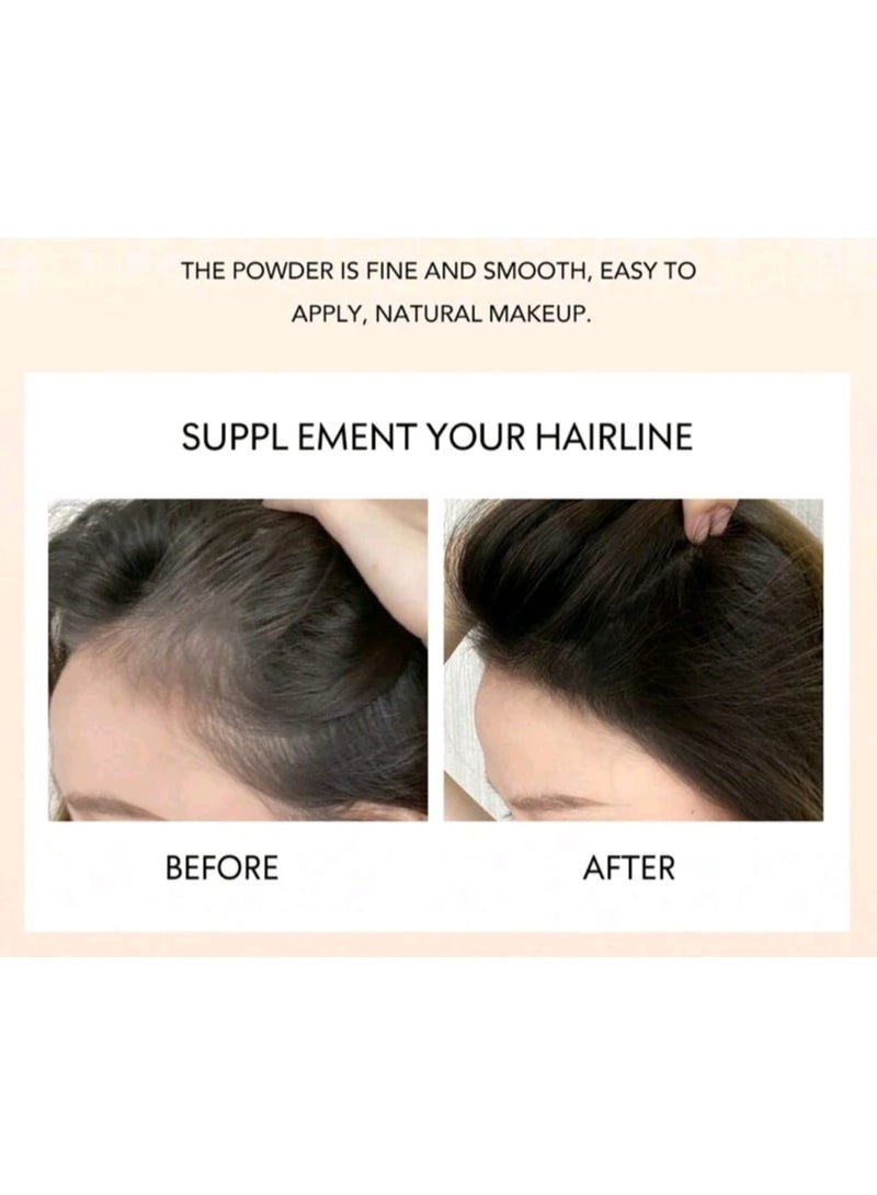 Black  Hairline Concealer Pencil, Waterproof Hairline Shadow Powder Stick To Instantly Cover White Hair And Hairline Shadows - Image 2