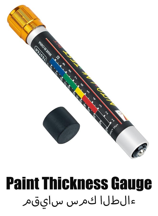 Paint Thickness Gauge Car Body Damage Detector Crash-Test Check Car Paint Inspection Car Coating Lacquer Tester Automobile Repair Tools Car Care - Image 1