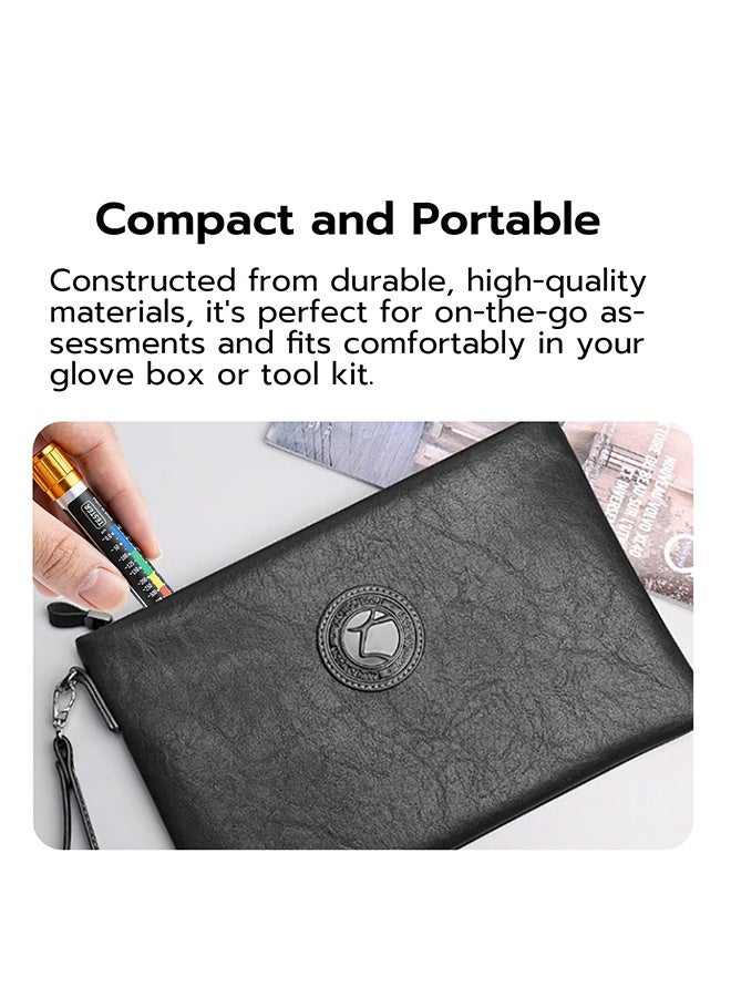 Paint Thickness Gauge Car Body Damage Detector Crash-Test Check Car Paint Inspection Car Coating Lacquer Tester Automobile Repair Tools Car Care - Image 4