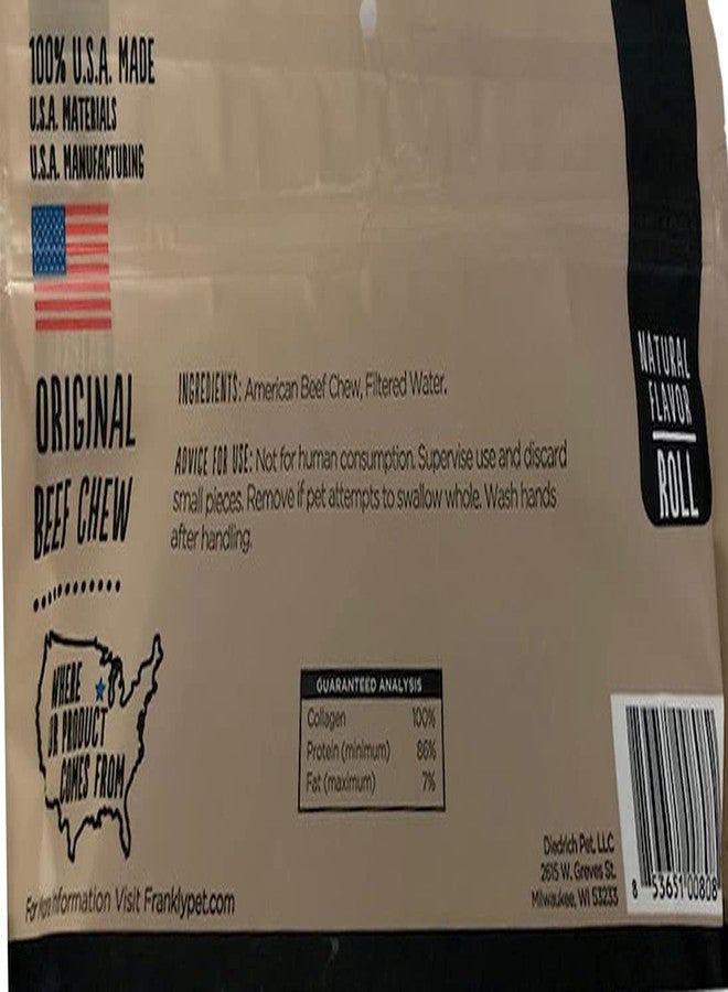 Frankly Natural Beef Chew Dog Retriever Rolls Pack of 4 100percent U.S.A Made - Image 2
