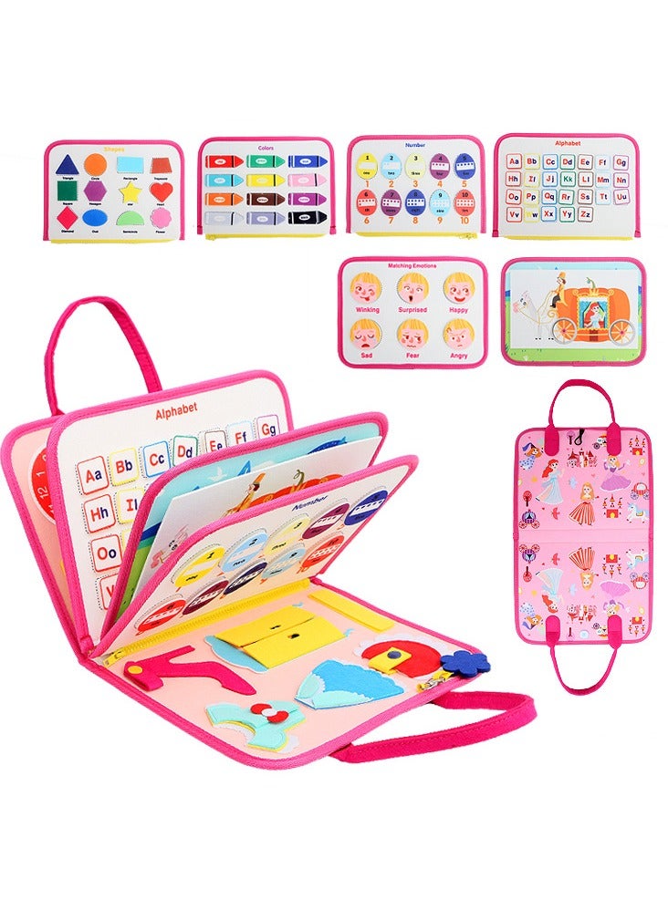 Sensory Toddler Busy Activity Board