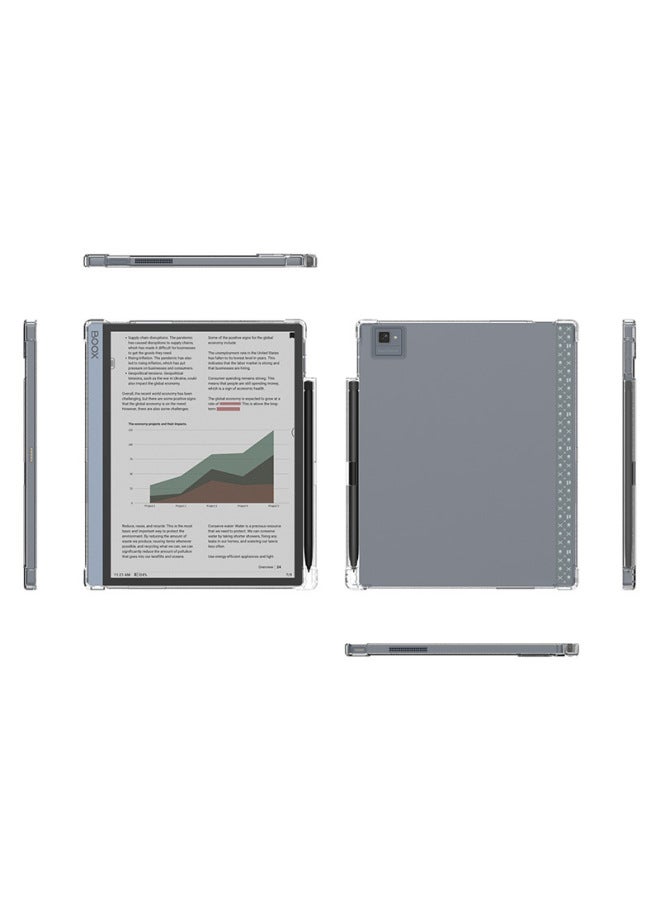For Arable Boox Tab10C Pro/ultra E-book Reader Airbag Anti-drop Transparent Protective Case-color:Transparent (air Bag Anti-fall Shell)-Applicable Models:Boox Go 10.3/t10c/note X3pro/10.3"/with Pen Tray  - Image 5