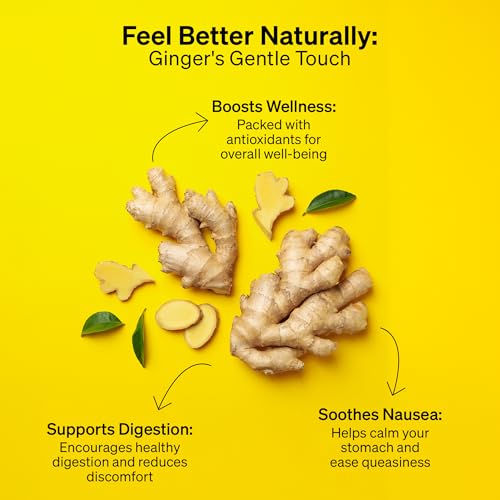 Love Noobs Lemon Ginger Candy for Nausea Pregnancy by LoveNoobs™, Anti Nausea Pregnancy, Ginger Chews, Candy for Morning Sickness, Lemon Drops for Motion Sickness, Sugar-Free, B6 - Image 5