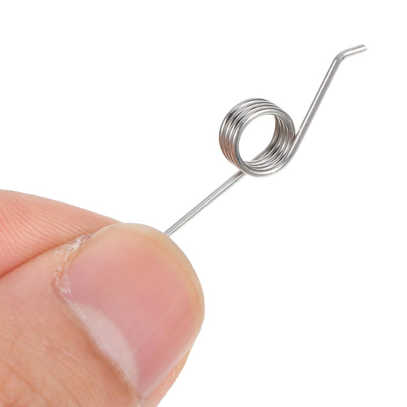 4pcs Stainless Steel Torsional Springs 0 8mm Wire Diameter Trash Can Lid Replacement Repair Parts - Image 5