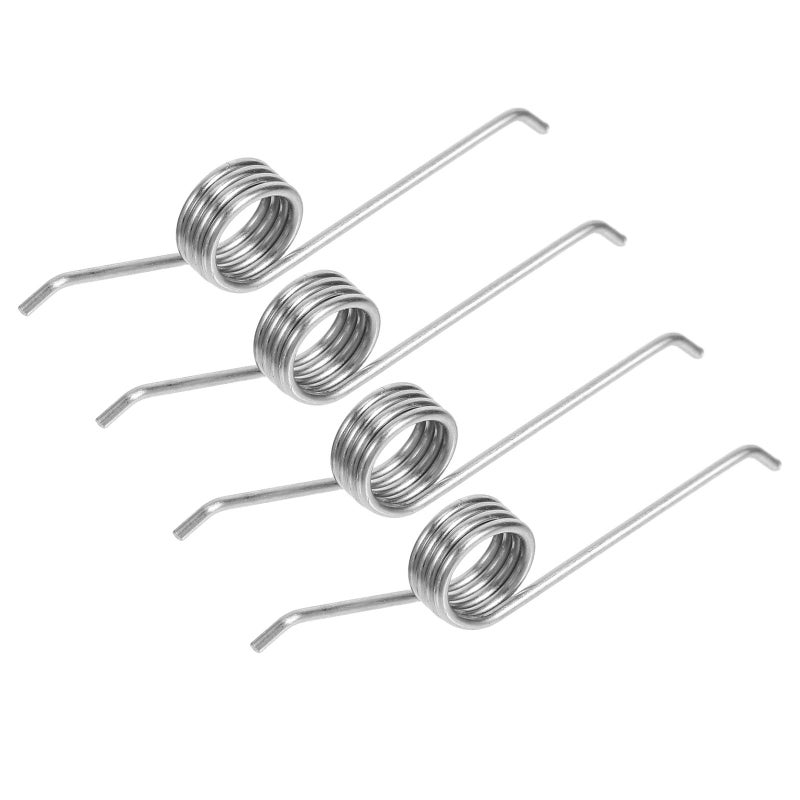 4pcs Stainless Steel Torsional Springs 0 8mm Wire Diameter Trash Can Lid Replacement Repair Parts - Image 2