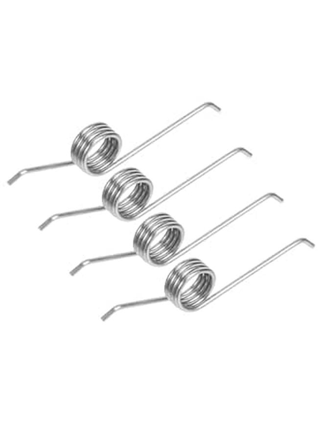 4pcs Stainless Steel Torsional Springs 0 8mm Wire Diameter Trash Can Lid Replacement Repair Parts - Image 1