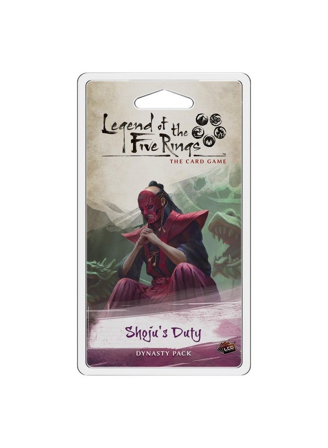 Fantasy Flight Games Legend of The Five Rings: The Card Game Shoju's Duty Dynasty Pack - Tactical Strategy Game for Kids & Adults, Ages 14+, 2 Players, 45-90 Minute Playtime, Made - Image 1