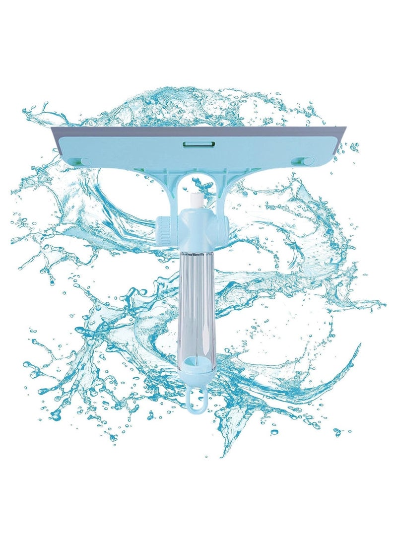 Home Window Cleaner with own Watering can Dining Table Bathroom Wiper Two-Sided 4-in-1 Cleaning Scraper