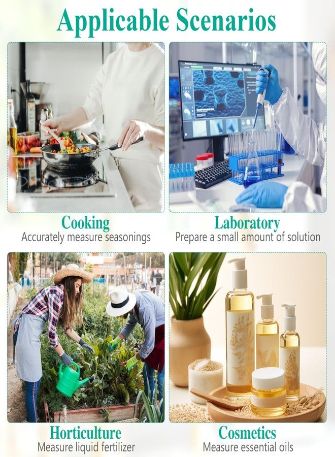 TOYANDONA Disposable Measuring Cup Set Pack of 100 Clear Plastic Measuring Cup 10ml Transparent Containers Thickened Measuring Cups for Mixing Paint, - Image 4