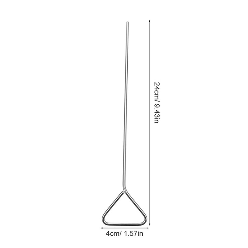 Stainless Steel Cell Spreader Set for Laboratory Cell Culture and Agar Plates - Image 3