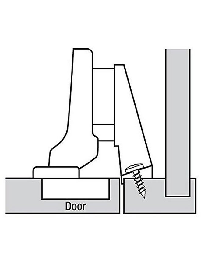 Blum Clip Top 110 Degree Face Frame, Inset Hinge with BLUMOTION (Set of 2)