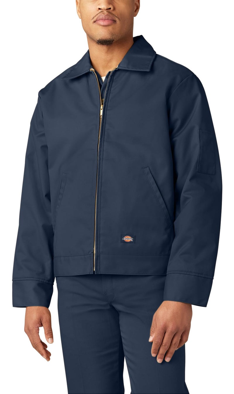 Dickies Mens Lined Eisenhower Jacket, Dark Navy, Medium - Image 3