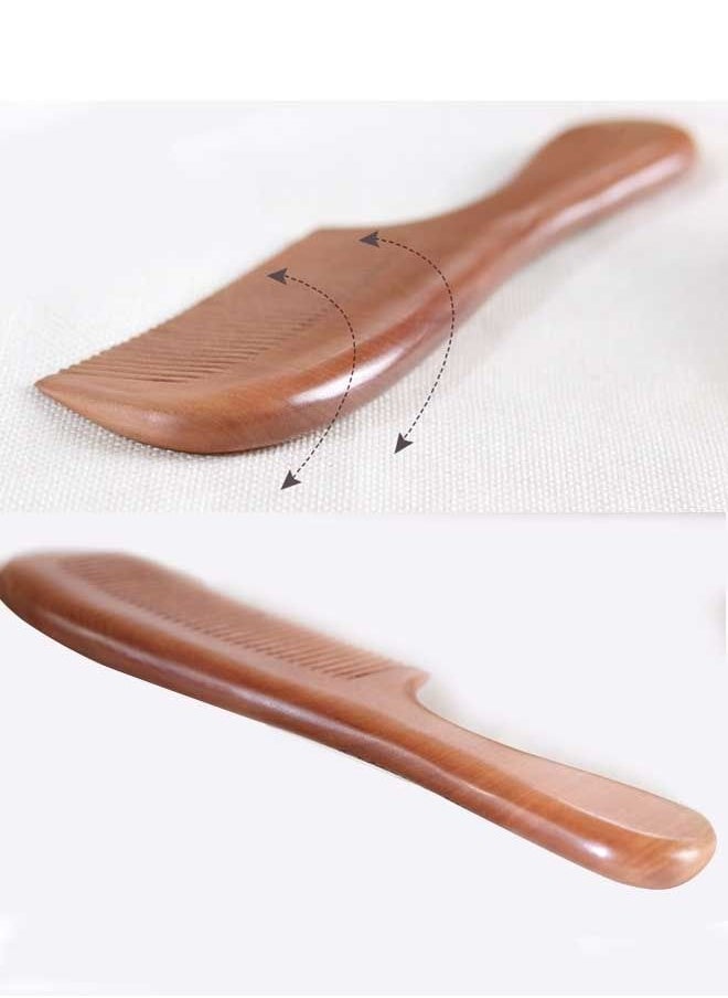 KUAZIVI Wooden Hair Comb Scalp Massage Hair Styling Comb Hair Brush Comb  - Image 3