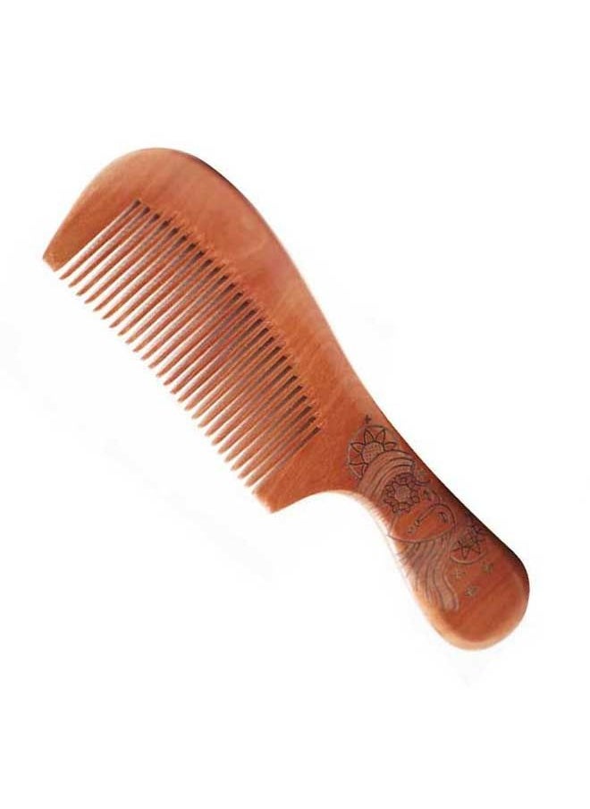 KUAZIVI Wooden Hair Comb Scalp Massage Hair Styling Comb Hair Brush Comb  - Image 1