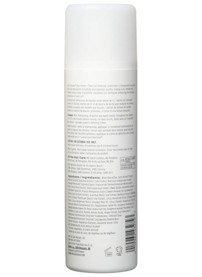 Briogeo - Curl Charisma Hydrating Conditioner Define And Moisturize Wavy Curly And Coily Hair Vegan Phalate & Parabenfree 8 Oz - Image 1