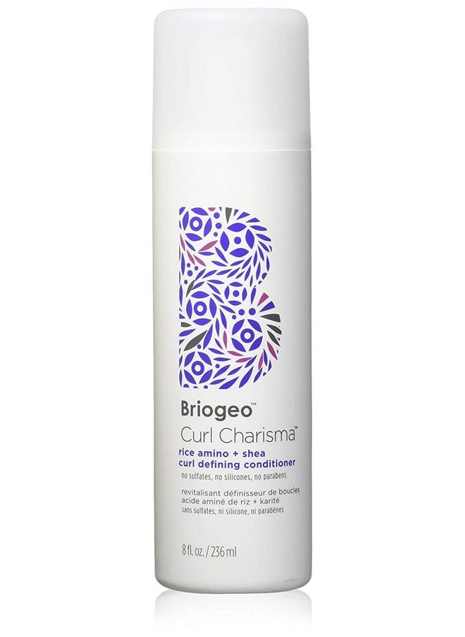 Briogeo - Curl Charisma Hydrating Conditioner Define And Moisturize Wavy Curly And Coily Hair Vegan Phalate & Parabenfree 8 Oz - Image 1