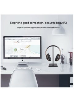 Generic Headset Stand Gaming Headset Bracket Desktop Headphone Holder Portable Earphone Display Rack for All Headphones Size  - Image 5